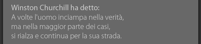 Una citazione